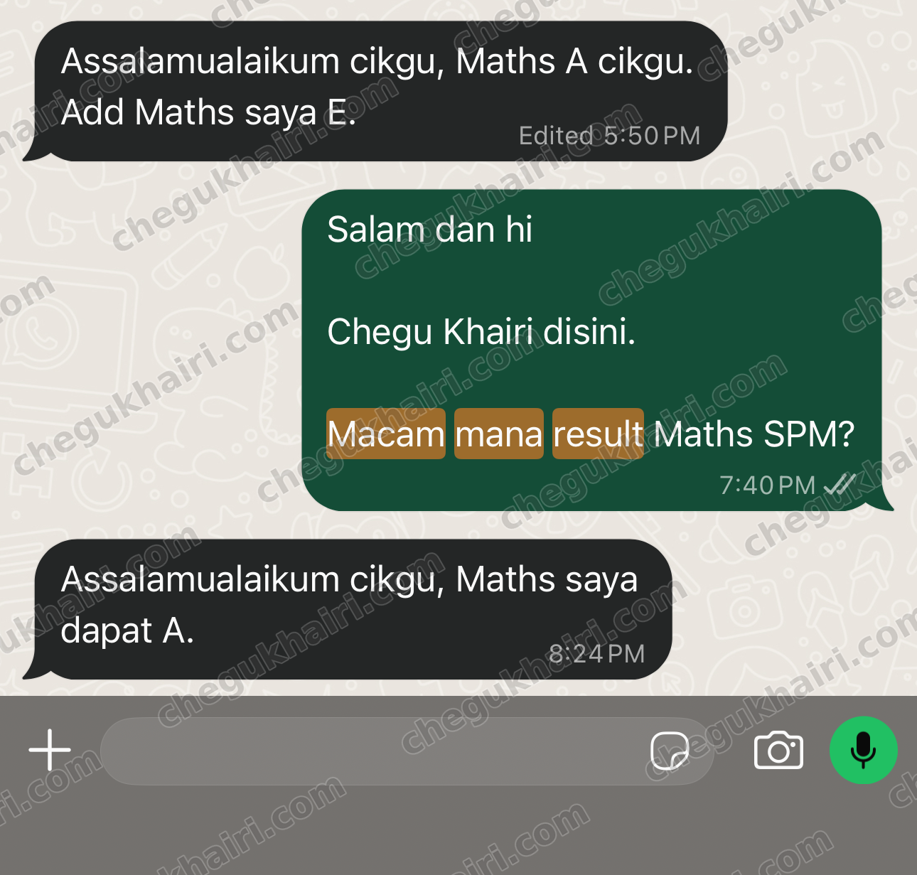 SPM 2024 - A in Mathematics.