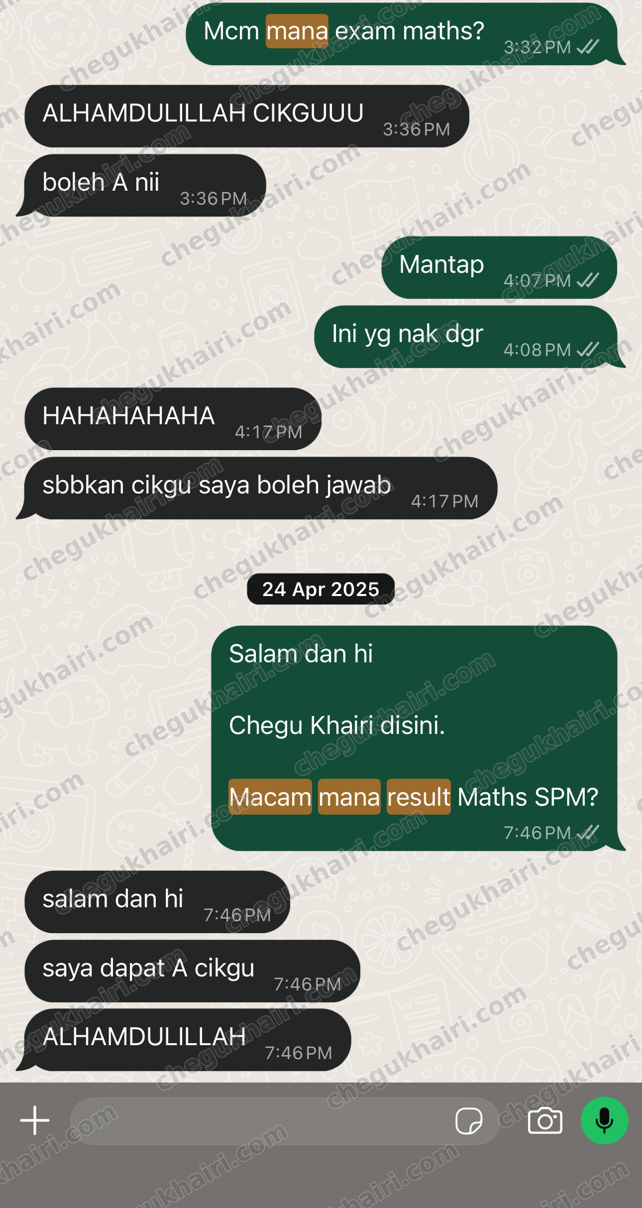 SPM 2024 - A in Mathematics.