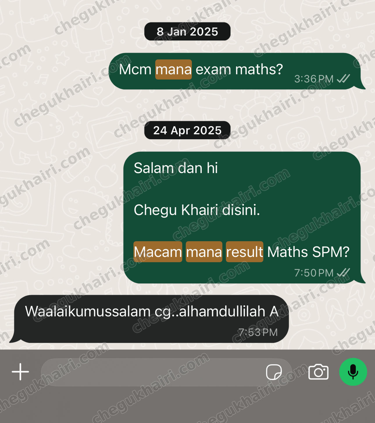 SPM 2024 - A in Mathematics.