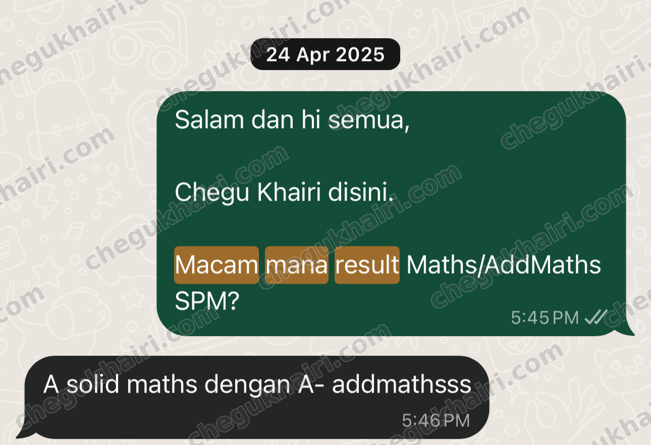 SPM 2024 - Mathematics A solid and Add Maths A-.