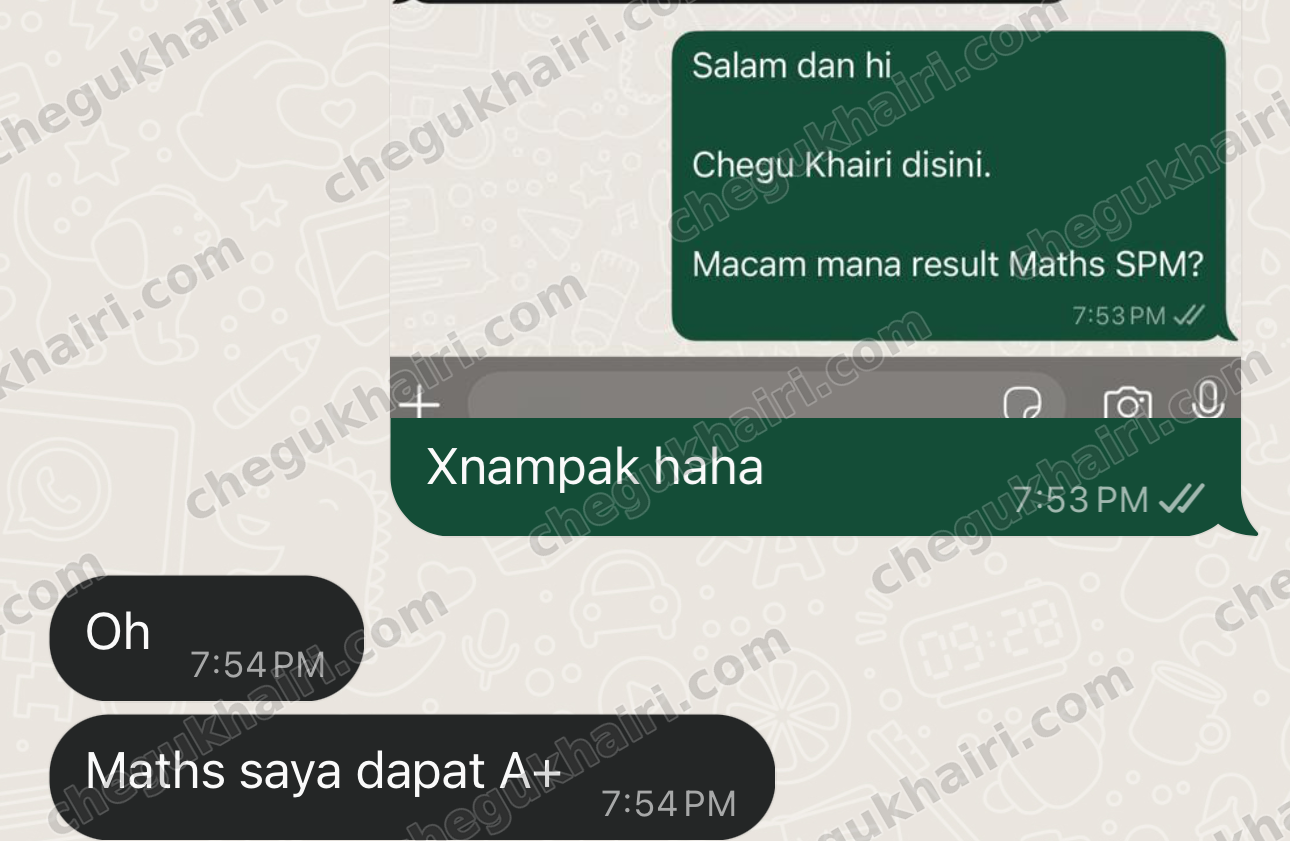 SPM 2025 - A+ in Mathematics.