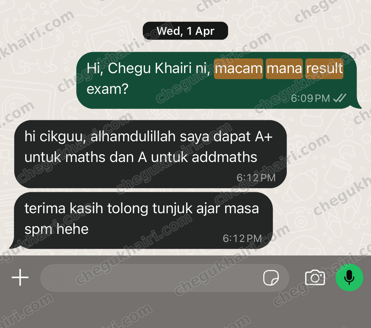 SPM 2025 - Mathematics A+ and Add Maths A.