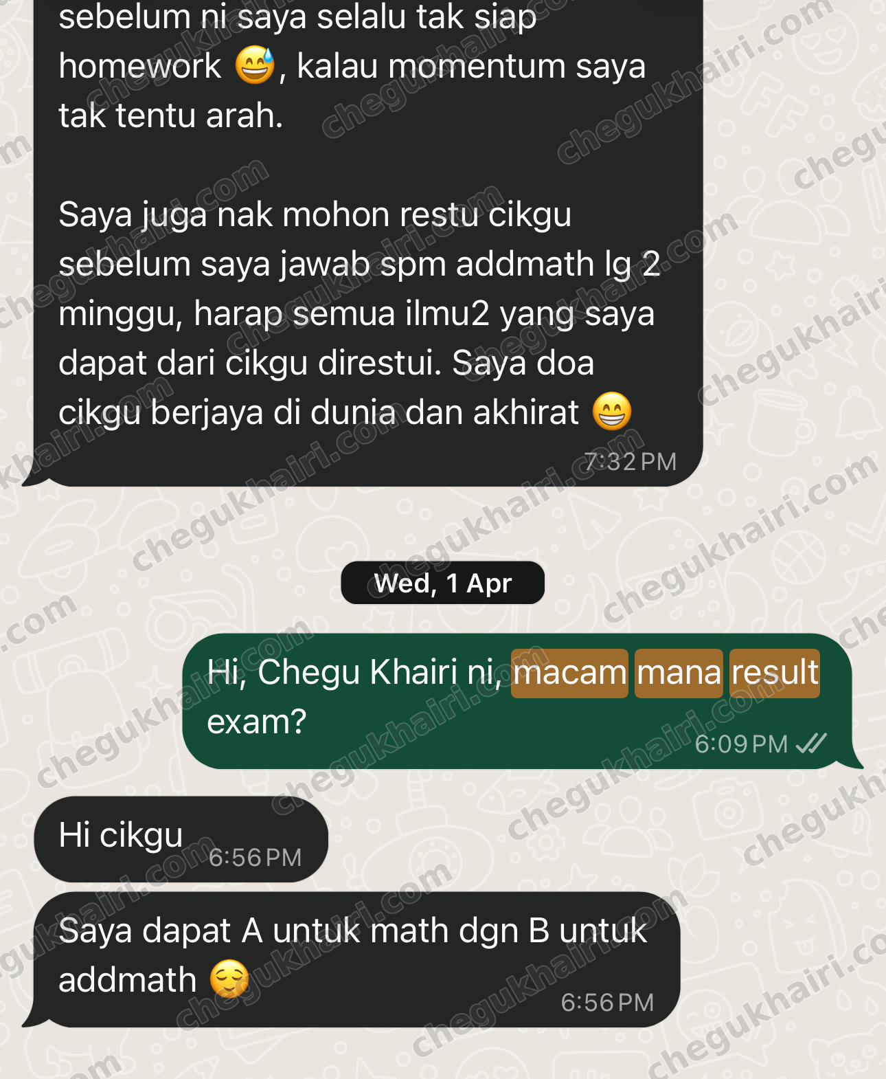SPM 2025 - Mathematics A and Add Maths B.