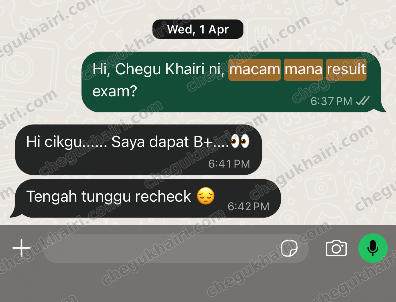 SPM 2025 - B+ in Mathematics, pending a recheck.