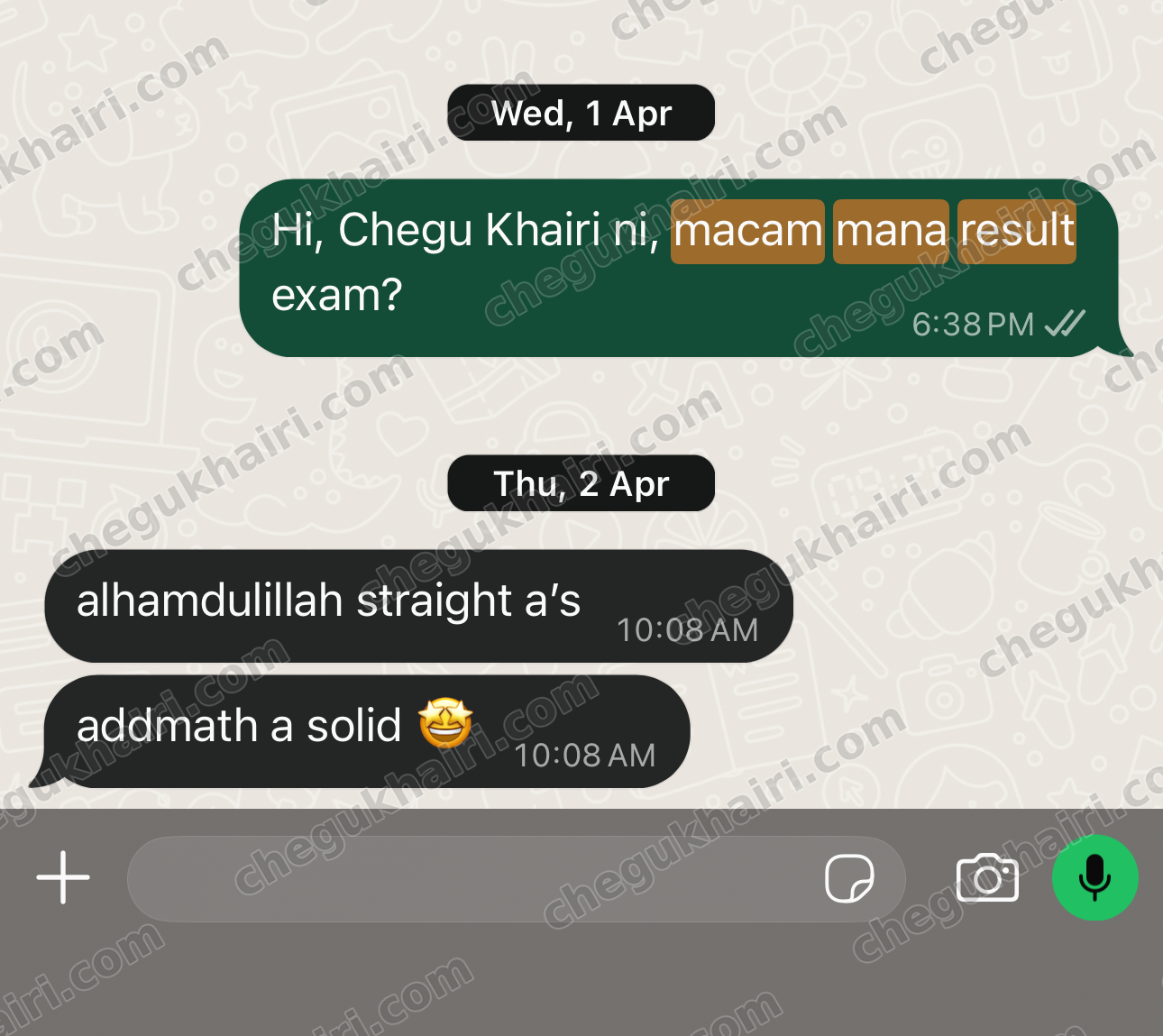 SPM 2025 - Straight A's, with an A solid in Add Maths.