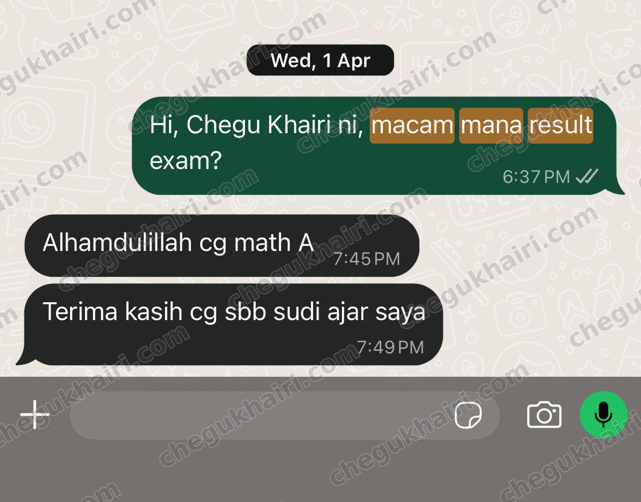 SPM 2025 - A in Mathematics.