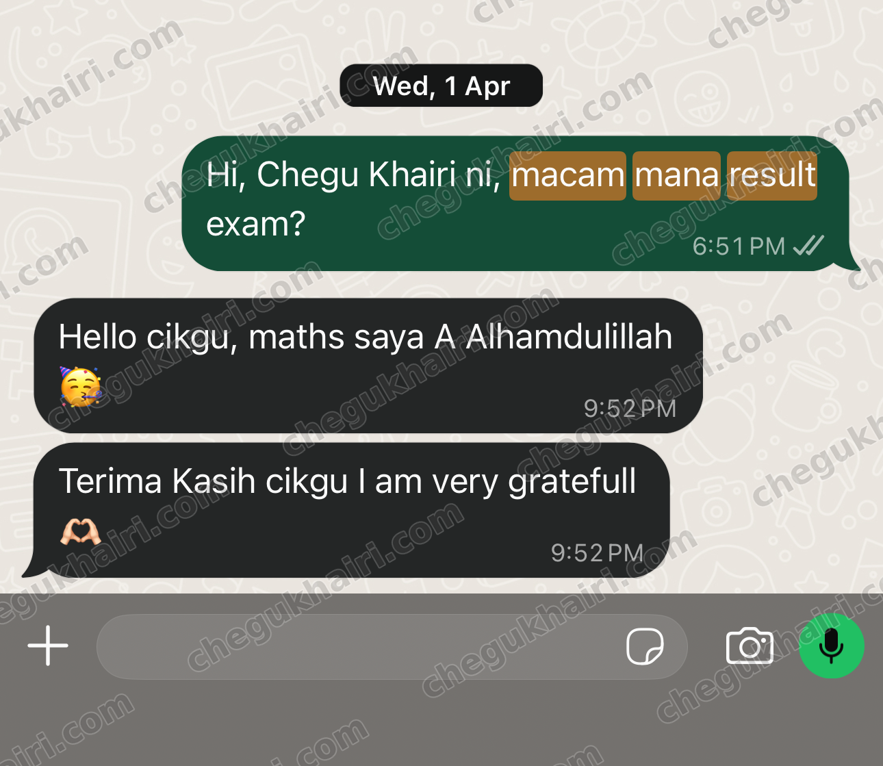 SPM 2025 - A in Mathematics.