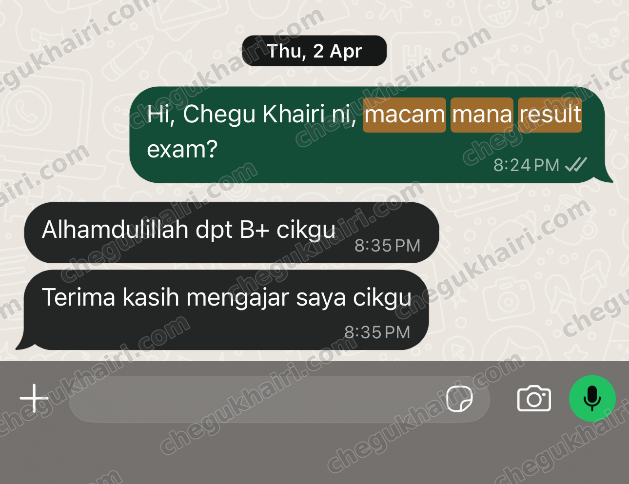 SPM 2025 - B+ in Add Maths.